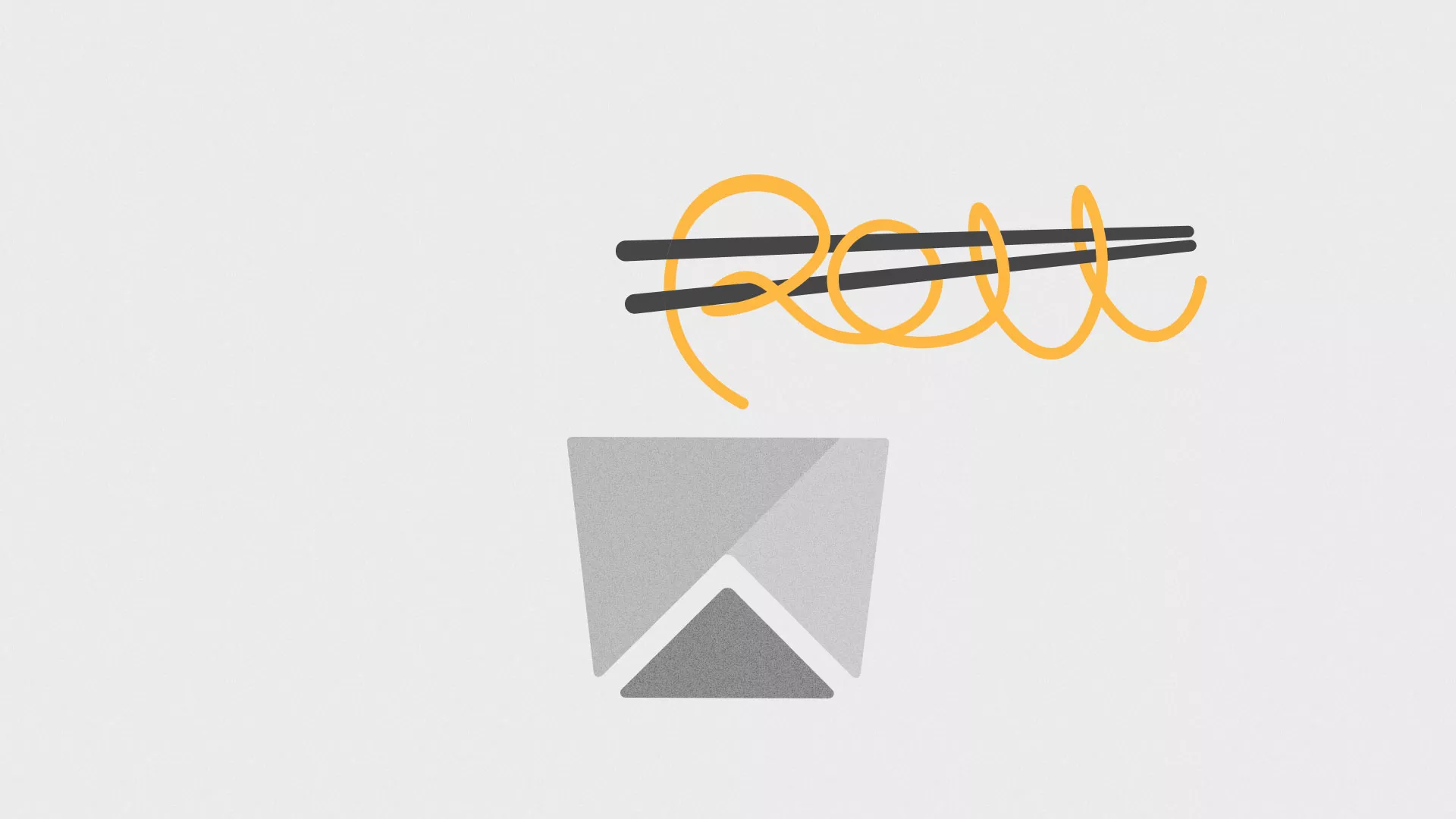 Оформление меню суши-бара «Roll Wok Club» в Болотном